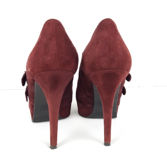 STUART WEITZMAN PLATFORM ANKLE BOOTIES - Picture 6 of 16